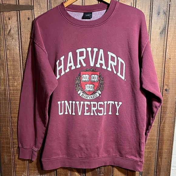 Harvard Crewneck Sweatshirt - Picture 1 of 5